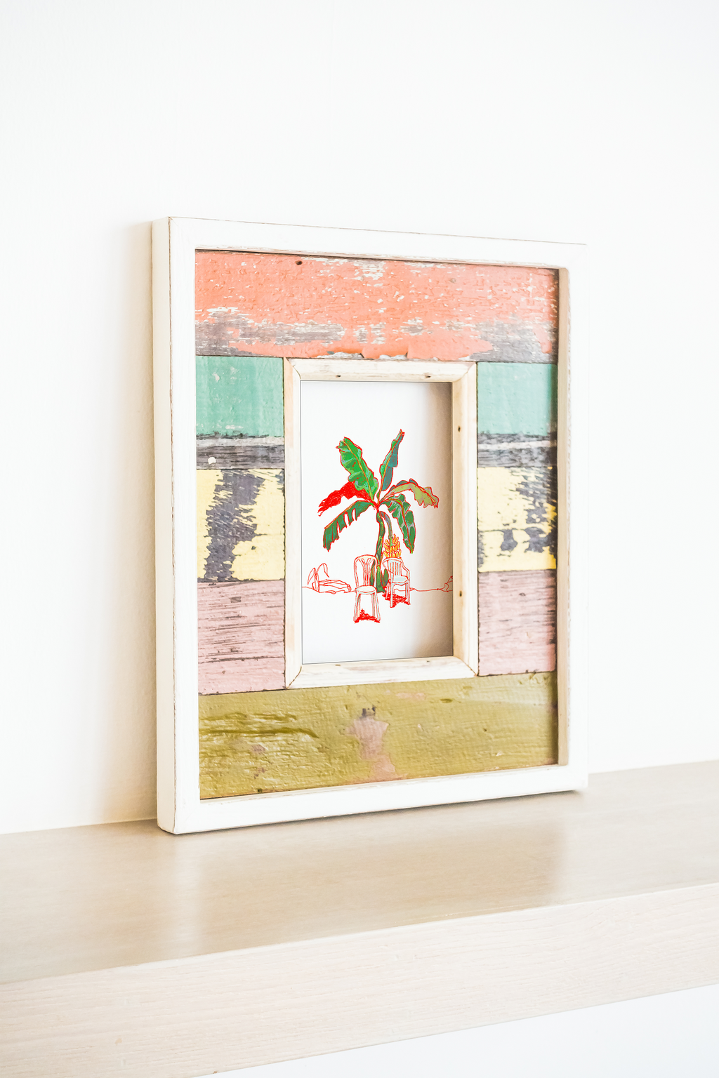 illustration-originale-carribean-wall-art