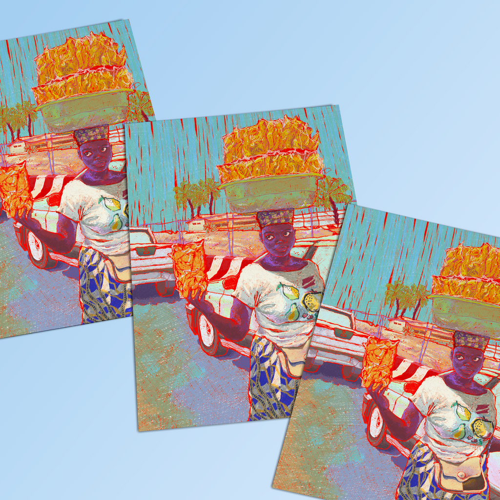 African-woman-colorful-art-print-for-sale
