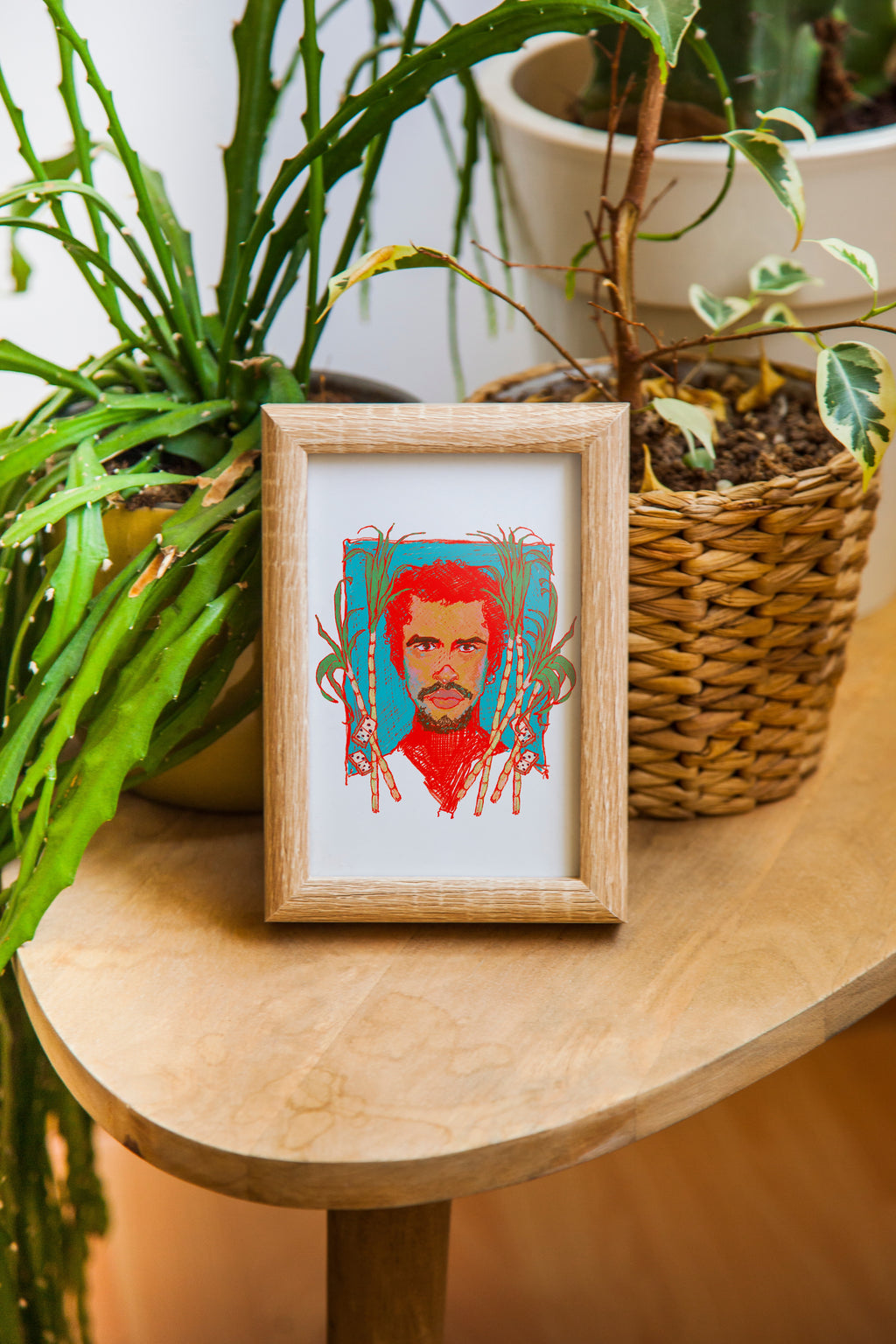 African-carribean-men-woman-colorful-art-print-for-sale