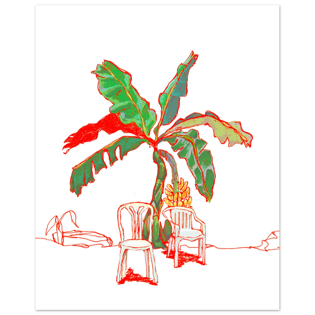 illustration-originale-carribean-wall-art